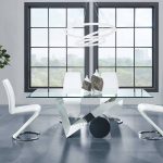 glass dining table