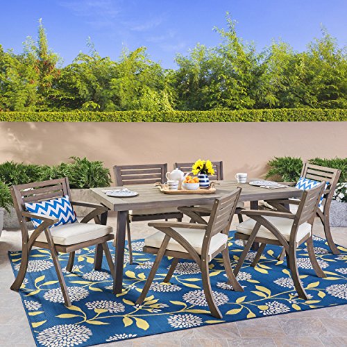 rug for outdoor dining table
