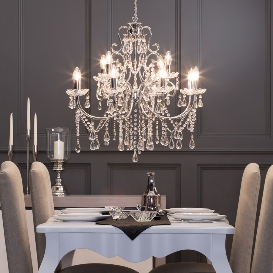 Correct Height for a Chandelier Above a Dining Table