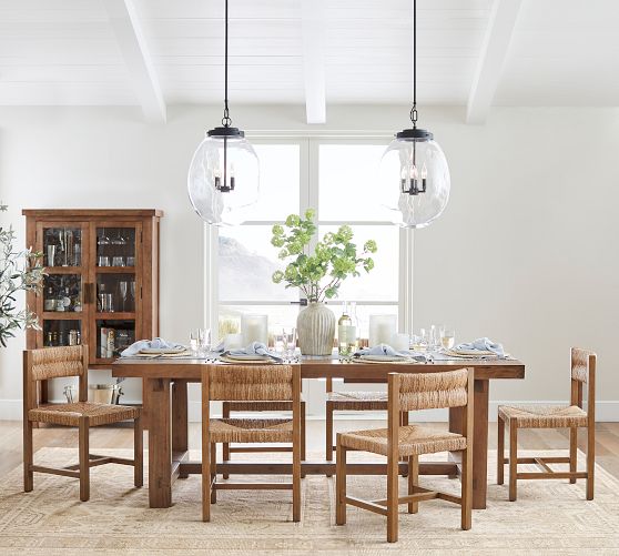 Dining Table with Different Chairs