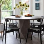 black dining table decor ideas