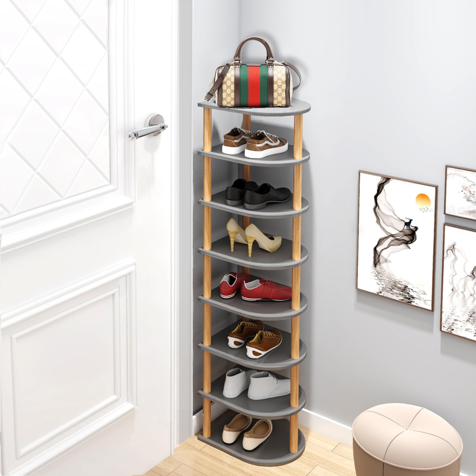 diy shoe rack for small space
