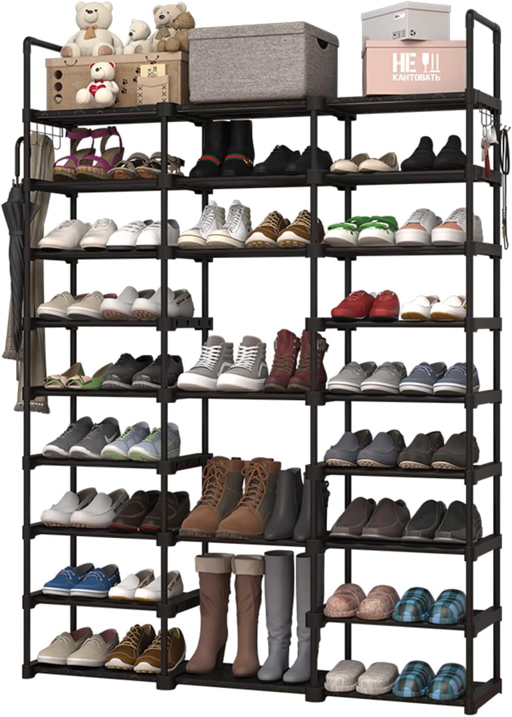 heavy duty shoe rack
