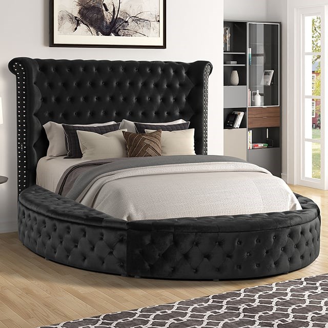 round bed