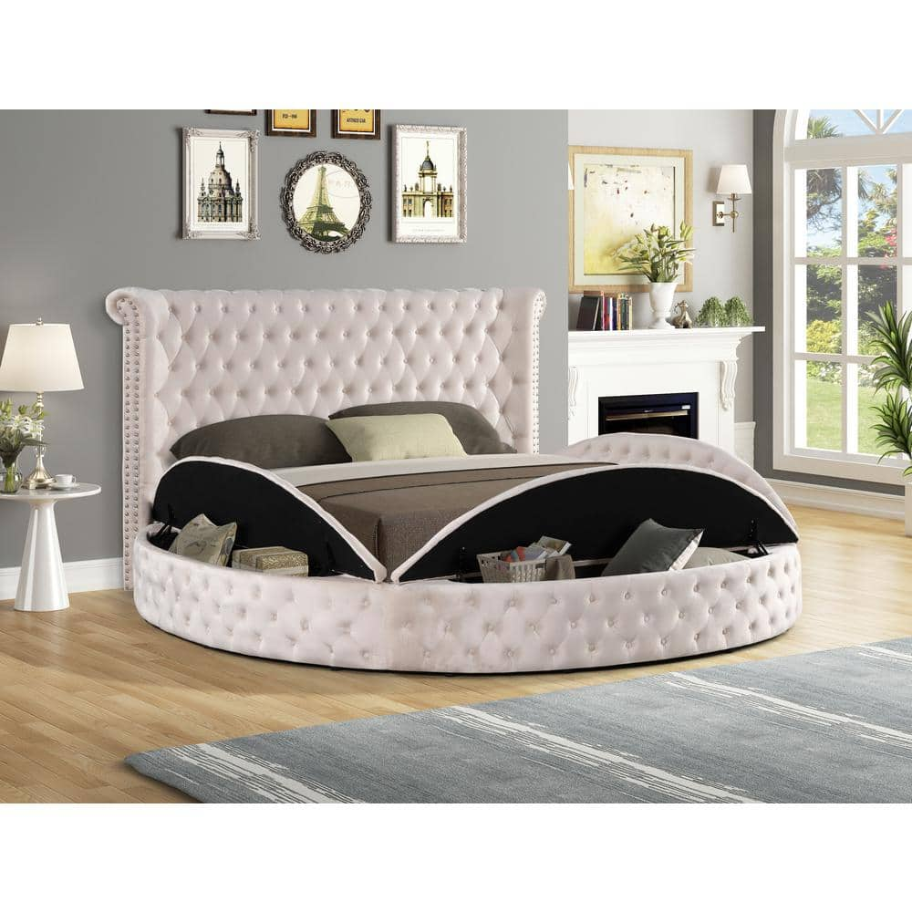 round bed