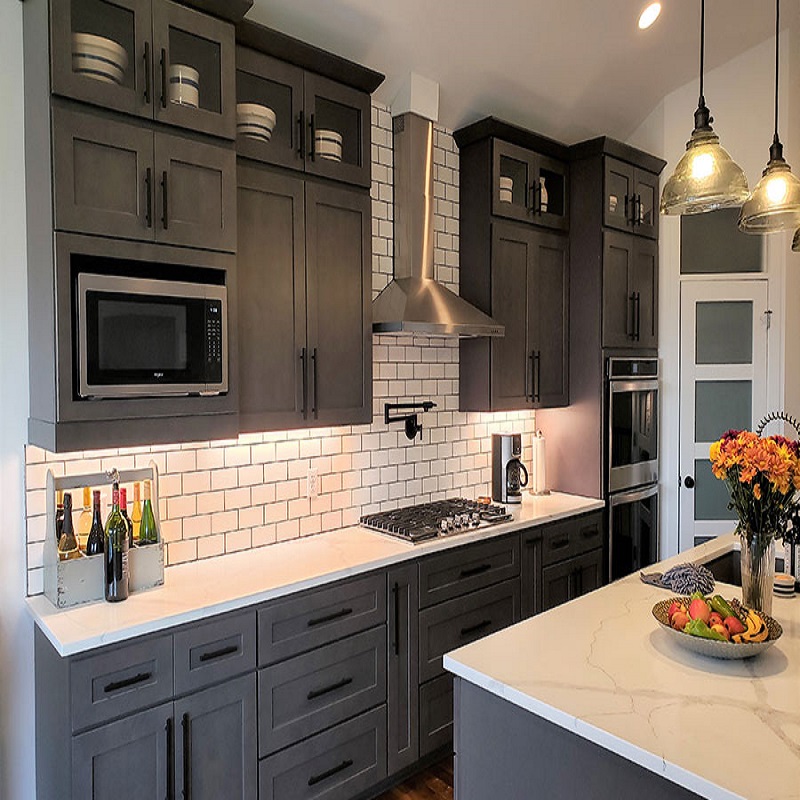 cleaning kitchen cabinets