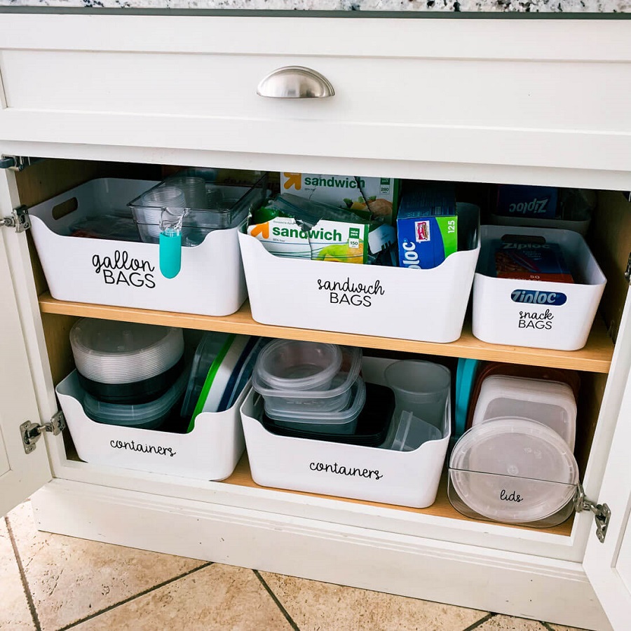 7 steps for organizing kitchen cabinets