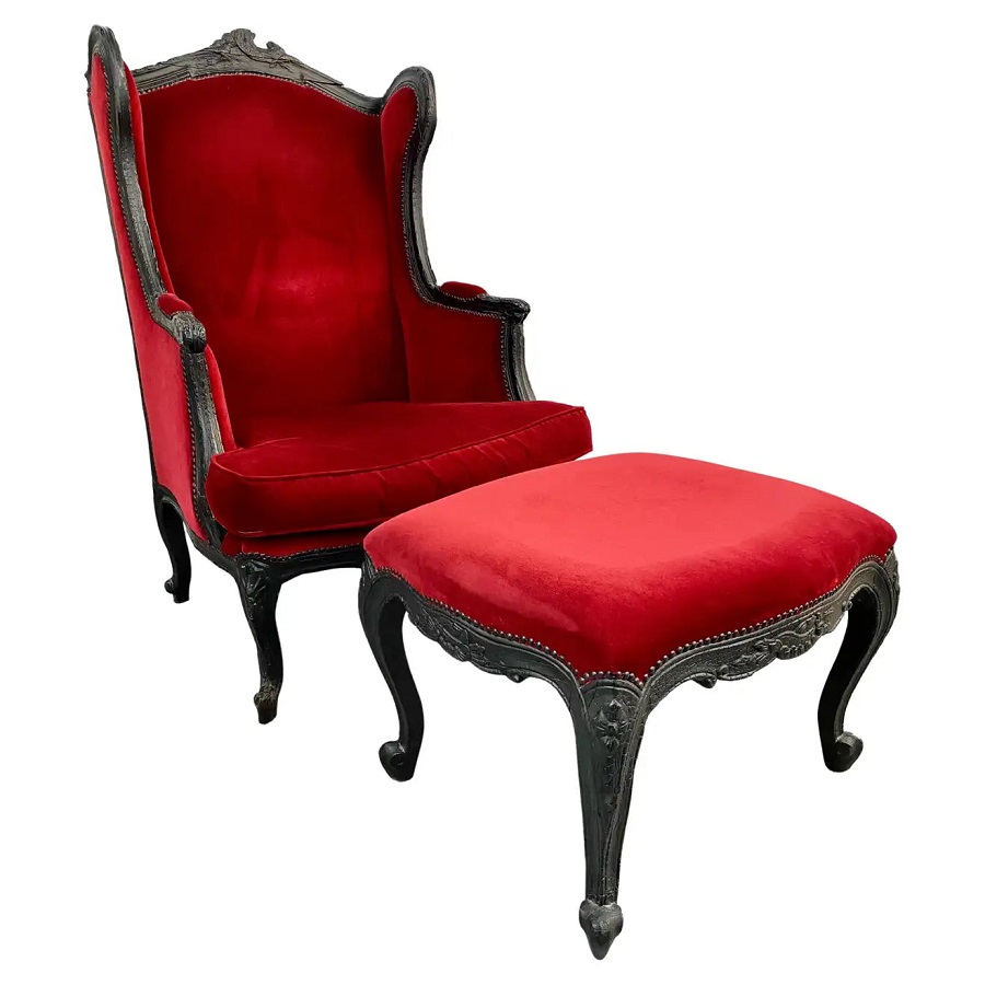 wingback chair