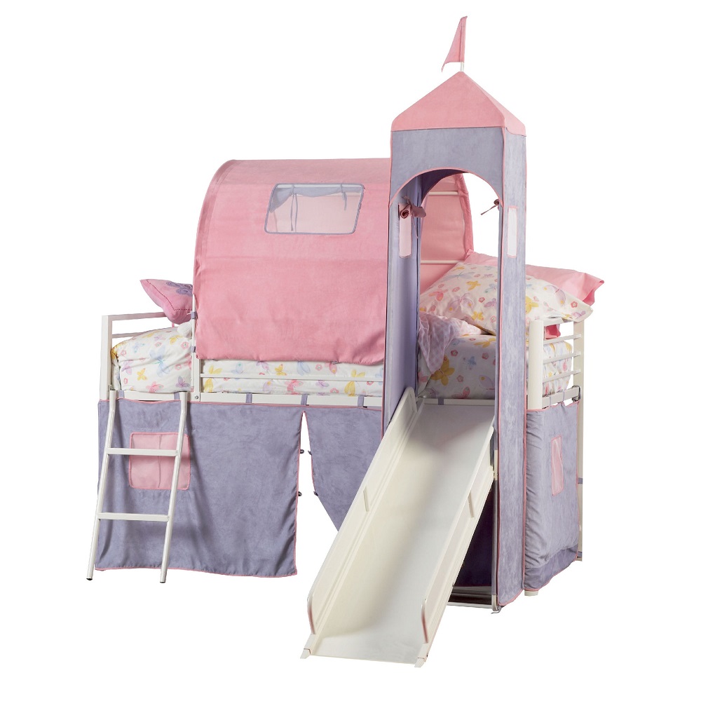 Bunk bed with slide