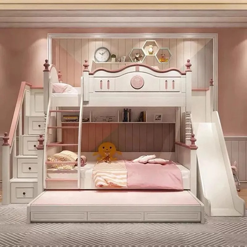 princess bed with slide