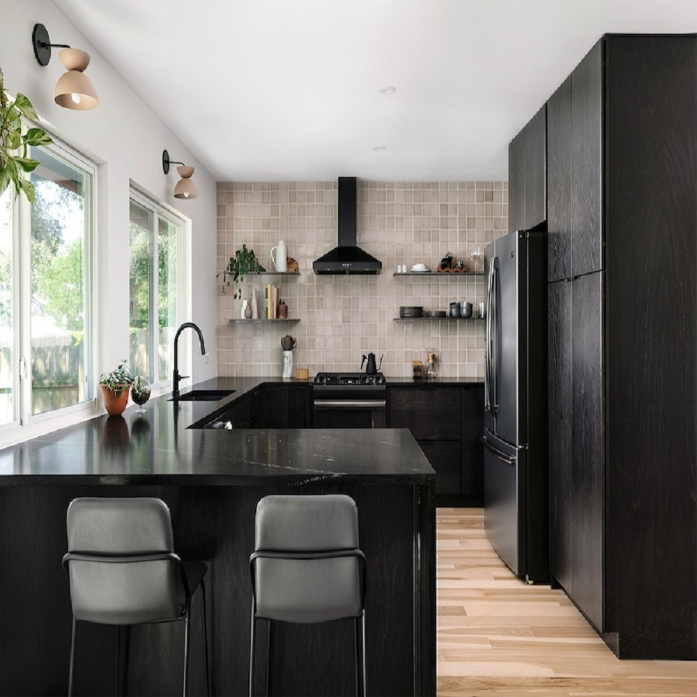 before and after 1970s kitchen cabinets