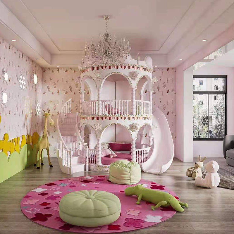 princess bed with slide