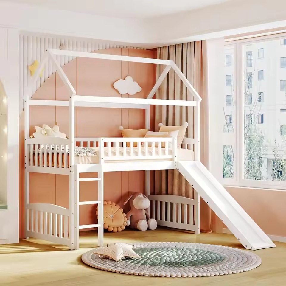 Bunk bed with slide