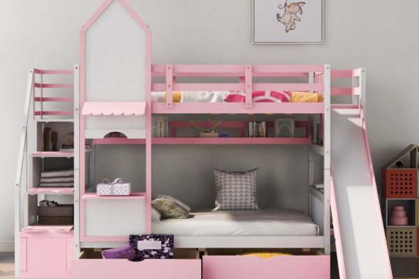 princess bed with slide