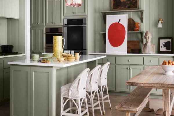 before and after painted kitchen cabinets