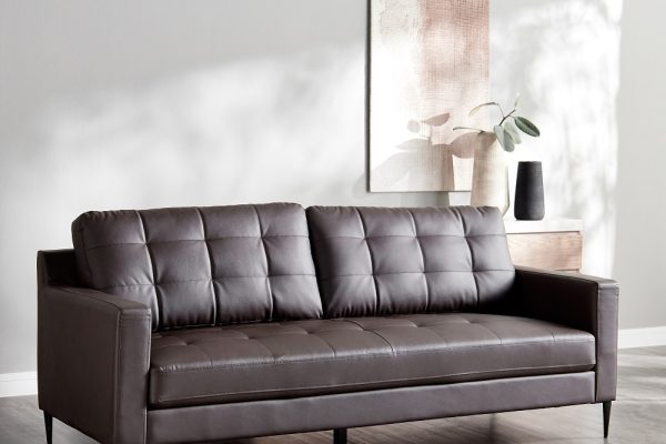 leather sofa