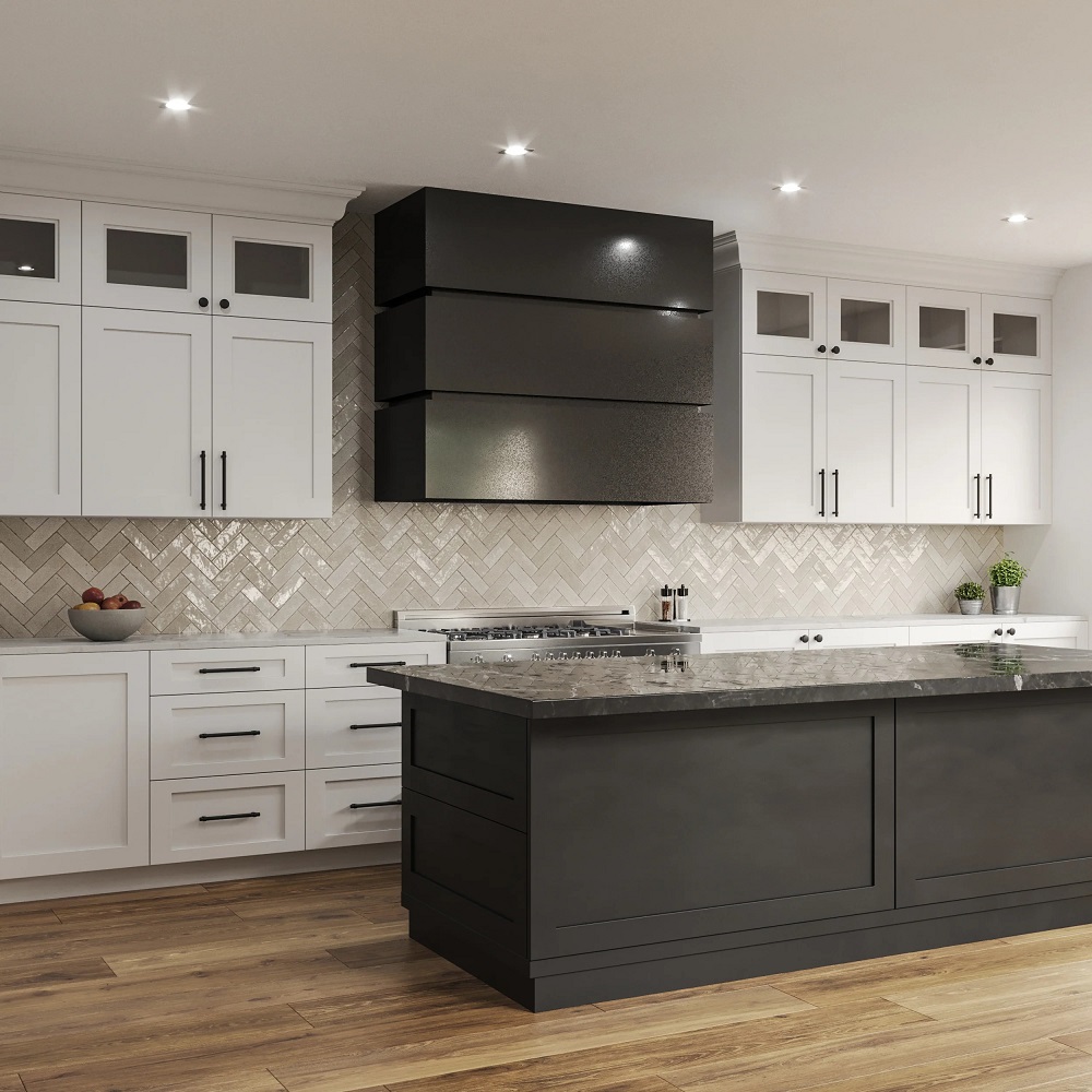 black and white kitchen cabinets ideas