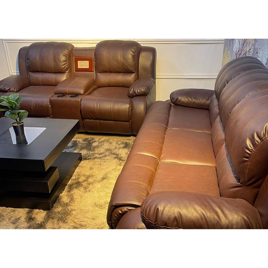 leather sofa set
