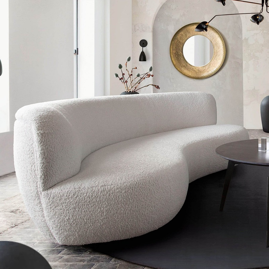 boucle sofa
