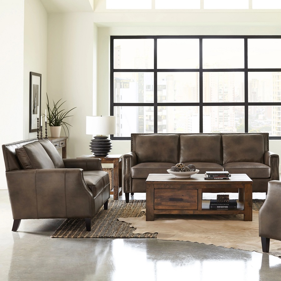 leather sofa set
