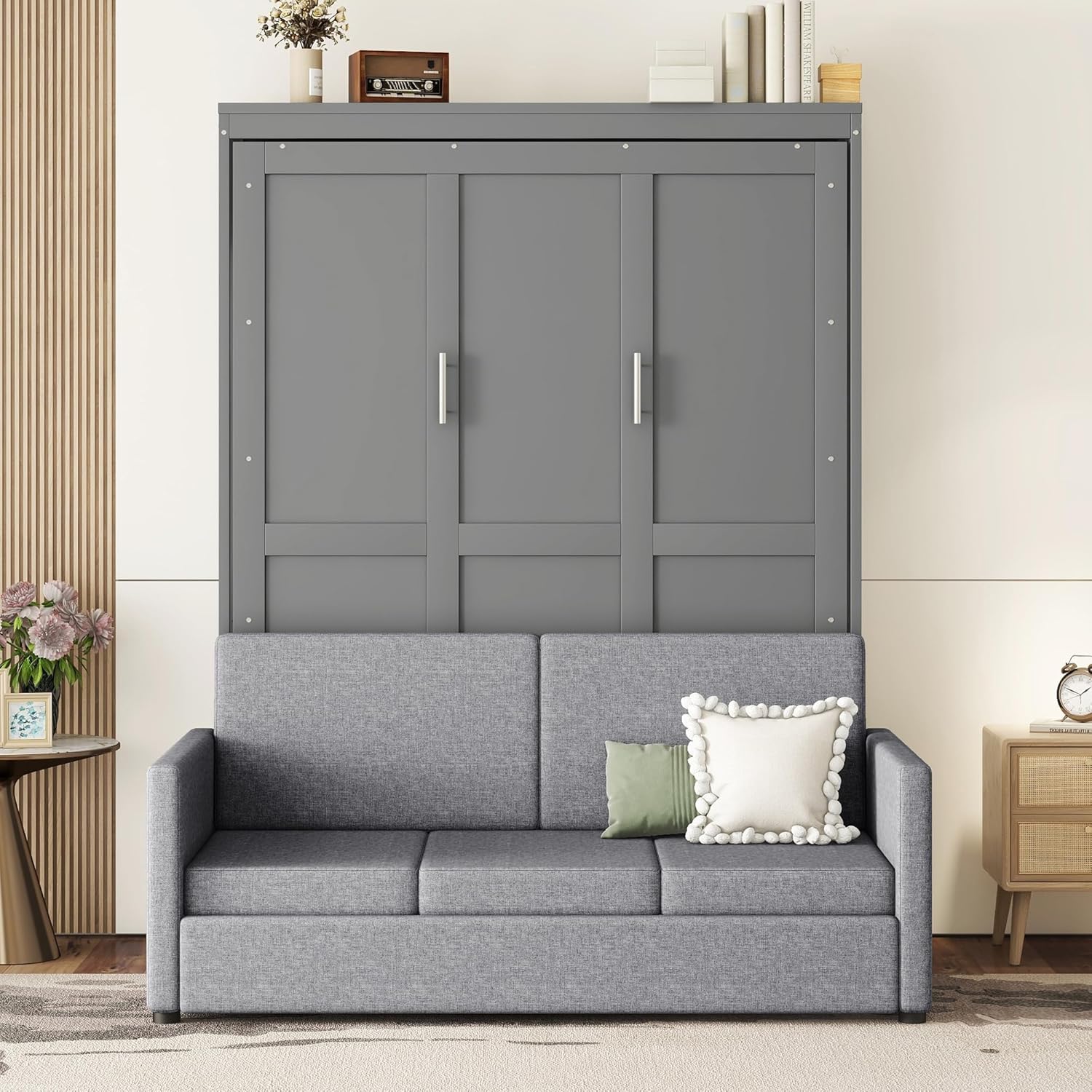 murphy bed with sofa