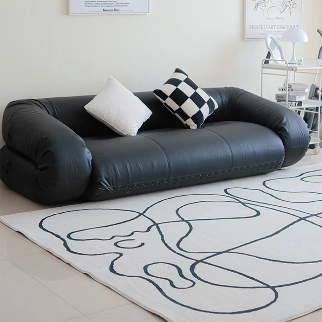 black sofa bed