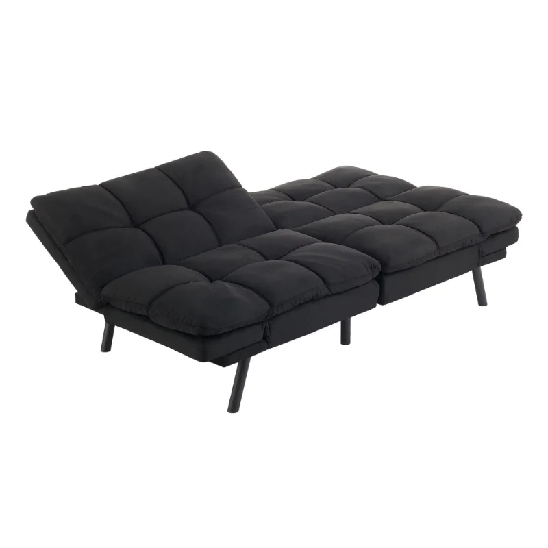 black sofa bed