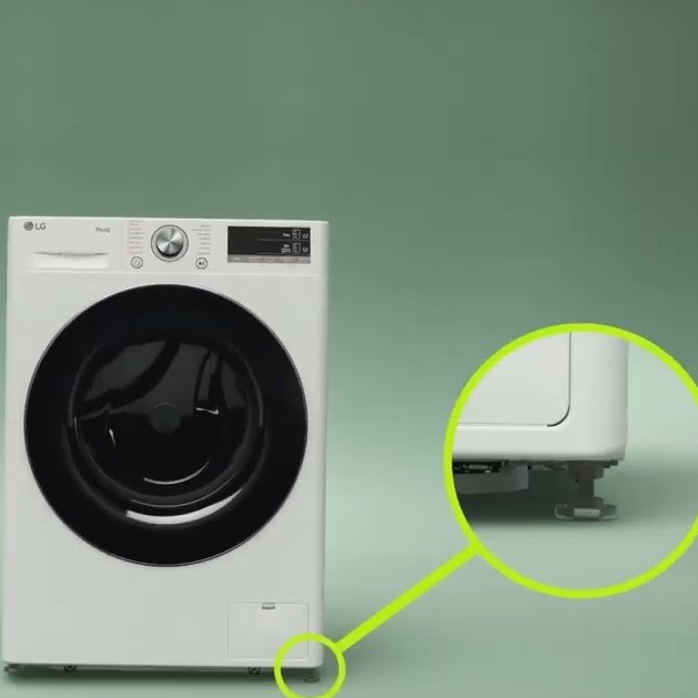 how to level a washing machine